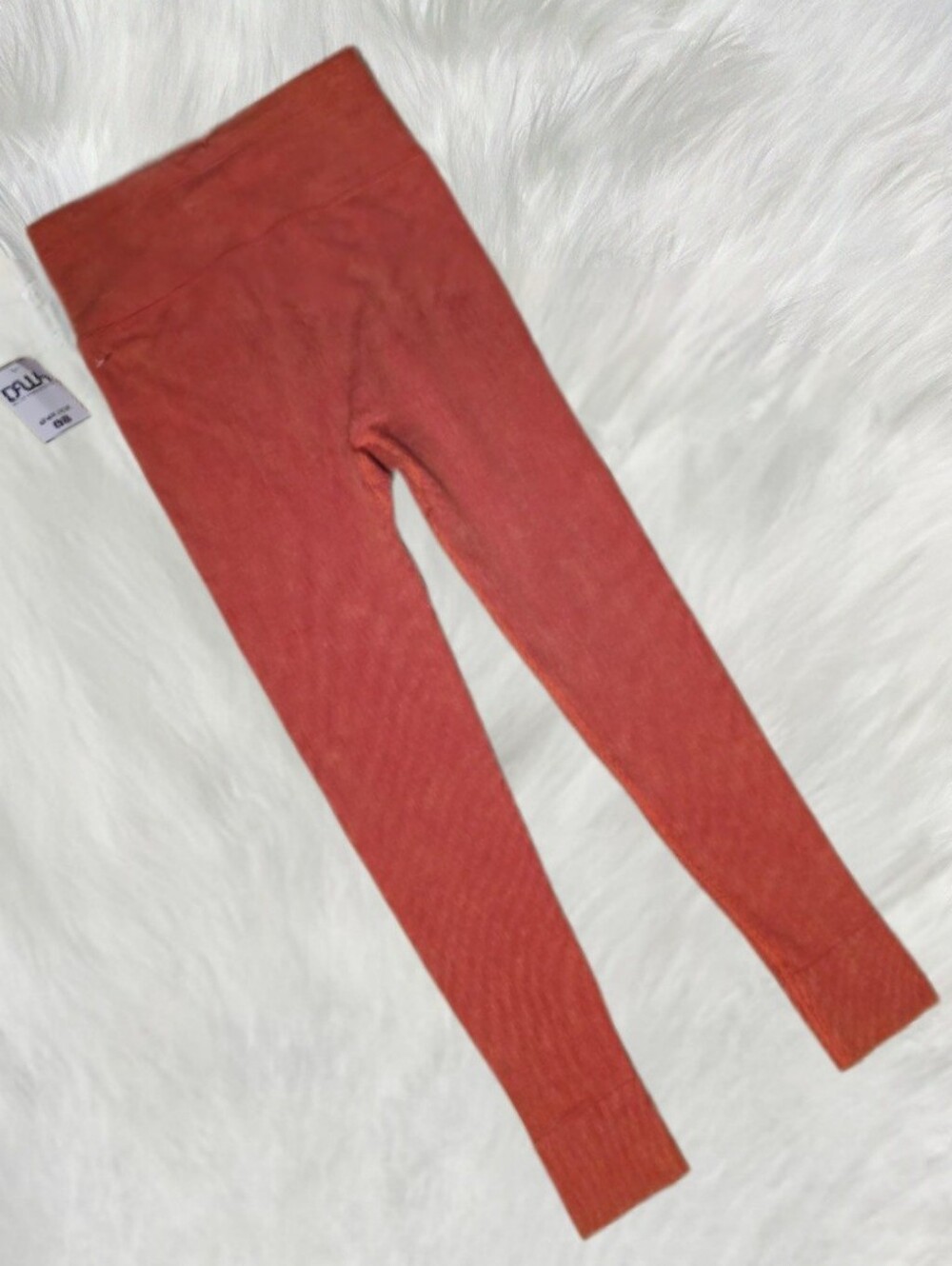 Free People Movement High Rise 7/8 Length Good Karma Leggings Red Earth - Picture 6 of 8